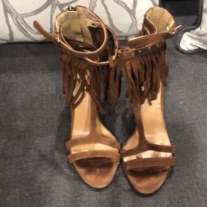 Fringe heels